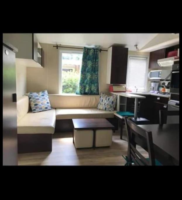 Mobil Home 4-6 Personnes Bord De Mer Argeles Sur Mer Camping Equinoxe Eksteriør billede